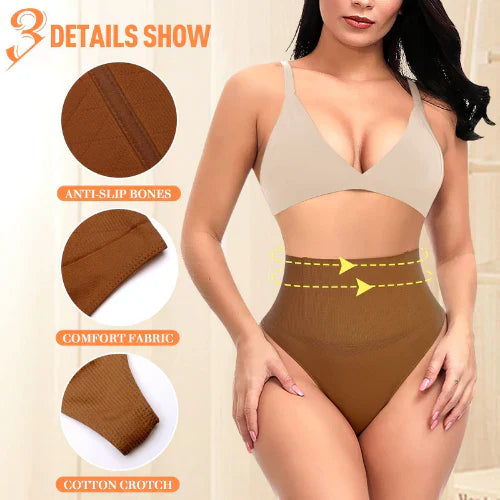 High-Waisted Control Briefs