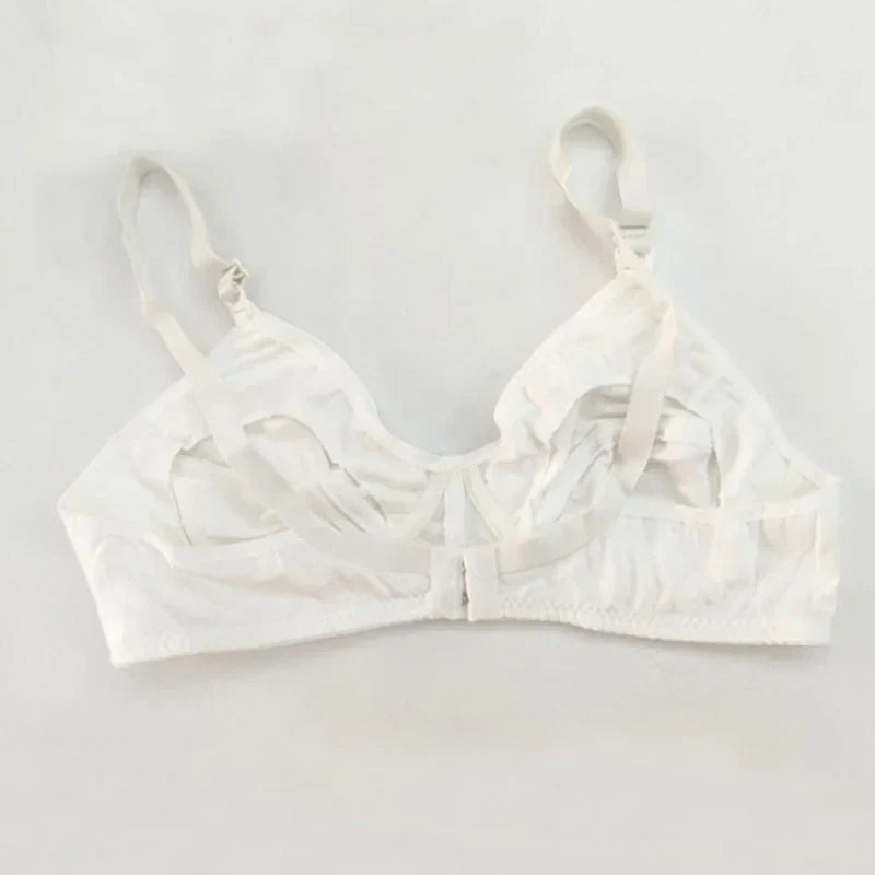 Women's Cotton Blend Mother Care Full Coverage Feeding Bra Non Padded
