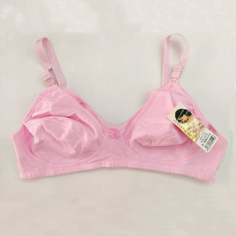 Women's Cotton Blend Mother Care Full Coverage Feeding Bra Non Padded