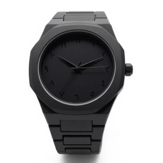 Black Arabic Aura Watch