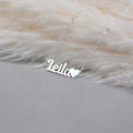 Heart Name Necklace, Name Necklace for Little Girls
